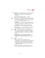 Preview for 235 page of Toshiba 2430-S255 User Manual