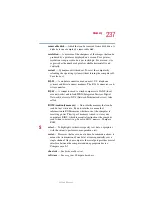 Preview for 237 page of Toshiba 2430-S255 User Manual