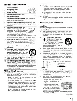 Preview for 3 page of Toshiba 26AV502U - 26" LCD TV Owner'S Manual