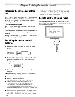 Preview for 20 page of Toshiba 26AV502U - 26" LCD TV Owner'S Manual