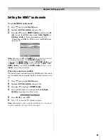 Preview for 29 page of Toshiba 26HL57 Owner'S Manual