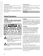 Preview for 2 page of Toshiba 27A40 Owner'S Manual