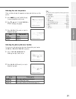 Preview for 21 page of Toshiba 27A40 Owner'S Manual