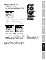 Preview for 21 page of Toshiba 27A43 Owner'S Manual