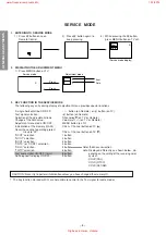 Preview for 2 page of Toshiba 29SZ5DA Service Manual