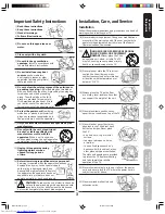 Preview for 3 page of Toshiba 32A15 Owner'S Manual