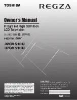 Toshiba 32CV510 Owner'S Manual preview