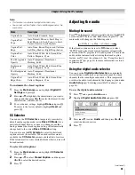 Preview for 43 page of Toshiba 32CV510 Owner'S Manual