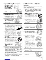 Preview for 3 page of Toshiba 32HF73 Owner'S Manual