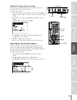 Preview for 25 page of Toshiba 32HFX71 Owner'S Manual