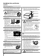 Preview for 4 page of Toshiba 32HLX84 Owner'S Manual