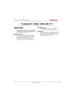 Preview for 10 page of Toshiba 32L220U Instruction Manual