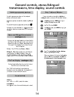 Preview for 14 page of Toshiba 32WLT58 Series Owner'S Manual