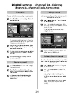 Preview for 24 page of Toshiba 32WLT58 Series Owner'S Manual