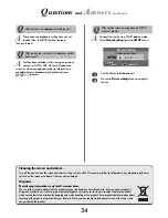 Preview for 34 page of Toshiba 32WLT58 Series Owner'S Manual