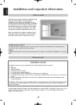 Preview for 4 page of Toshiba 32ZP46 Series Owner'S Manual