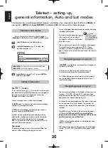 Preview for 20 page of Toshiba 32ZP46 Series Owner'S Manual