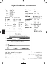 Preview for 96 page of Toshiba 32ZP46 Series Owner'S Manual