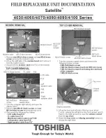 Preview for 3 page of Toshiba 4080XCDT - Satellite - PII 366 MHz Replacement Instructions Manual