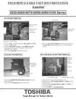 Preview for 5 page of Toshiba 4080XCDT - Satellite - PII 366 MHz Replacement Instructions Manual