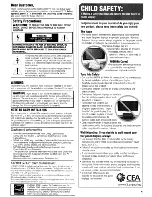 Preview for 2 page of Toshiba 40SL412U Easy Setup Manual