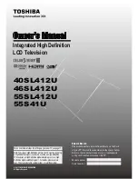 Preview for 9 page of Toshiba 40SL412U Easy Setup Manual