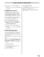 Preview for 61 page of Toshiba 40SL412U Easy Setup Manual