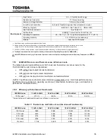 Preview for 67 page of Toshiba 4200FA Series Installation And Operation Manual