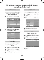 Preview for 21 page of Toshiba 42WP56 Owner'S Manual