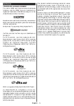 Preview for 9 page of Toshiba 43U5766DG Operating Instructions Manual