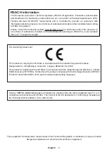 Preview for 6 page of Toshiba 43V6763DB Operating Instructions Manual