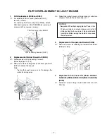 Preview for 17 page of Toshiba 46HM84 - 46" Rear Projection TV Service Manual