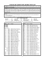 Preview for 21 page of Toshiba 46HM84 - 46" Rear Projection TV Service Manual