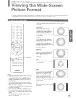 Preview for 19 page of Toshiba 46VW9UA Owner'S Manual