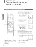 Preview for 24 page of Toshiba 46VW9UA Owner'S Manual