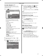 Preview for 21 page of Toshiba 46WL700A Owner'S Manual