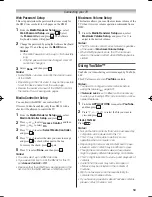 Preview for 59 page of Toshiba 46WL700A Owner'S Manual