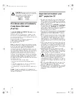 Preview for 2 page of Toshiba 50HMX96 - 50" Rear Projection TV Operating Manual