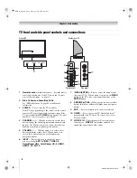 Preview for 8 page of Toshiba 50HMX96 - 50" Rear Projection TV Operating Manual