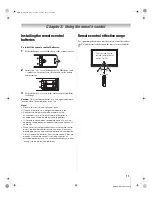 Preview for 11 page of Toshiba 50HMX96 - 50" Rear Projection TV Operating Manual