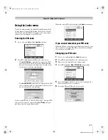 Preview for 47 page of Toshiba 50HMX96 - 50" Rear Projection TV Operating Manual