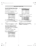 Preview for 56 page of Toshiba 50HMX96 - 50" Rear Projection TV Operating Manual