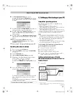 Preview for 61 page of Toshiba 50HMX96 - 50" Rear Projection TV Operating Manual