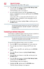 Preview for 92 page of Toshiba 50L2200U User Manual