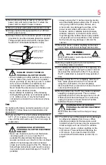 Preview for 5 page of Toshiba 50L7300U User Manual