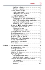 Preview for 13 page of Toshiba 50L7300U User Manual