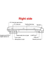 Preview for 6 page of Toshiba 5205-S503 Specifications