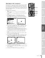 Preview for 25 page of Toshiba 53AX61 Owner'S Manual