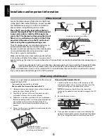 Preview for 6 page of Toshiba 55ZL2B Owner'S Manual