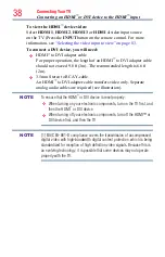 Preview for 38 page of Toshiba 58L7350U User Manual